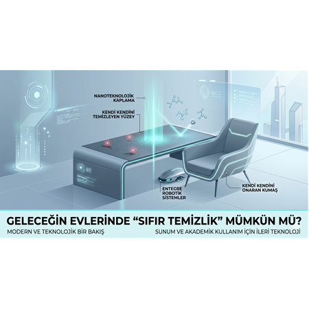Geleceğin Evlerinde "Sıfır Temizlik" Mümkün mü?