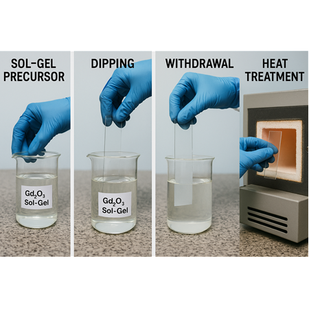 Gadolyum Oksit (Gd²O³) Sol-Jel kaplama Nasıl Yapılır?