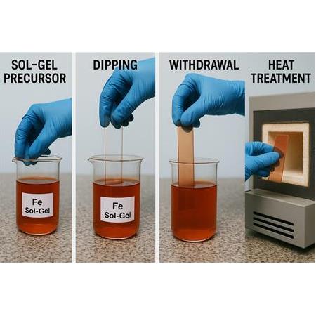 Demir (Fe) Sol-Jel kaplama Nasıl Yapılır?