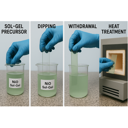 Nikel Oksit (NiO) Sol-Jel kaplama Nasıl Yapılır?