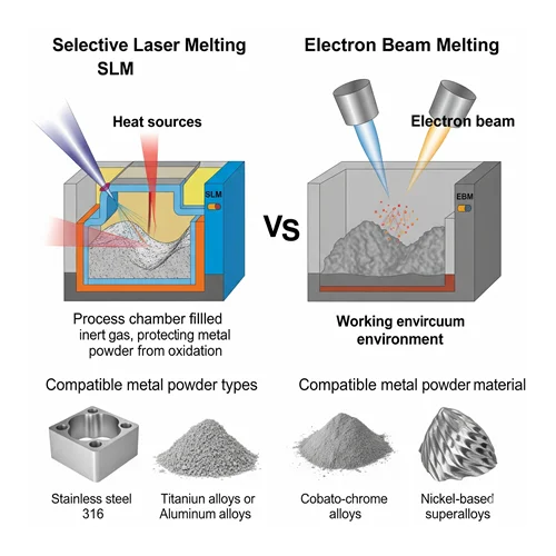 SLM vs EBM: Metal Tozlarının Bu İki Yöntemle Uyumları