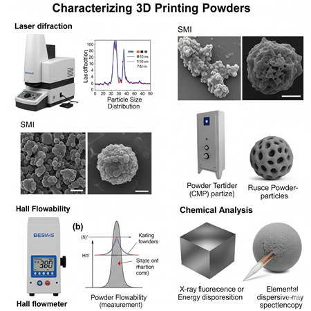 3D Baskı Tozlarının Karakterizasyonunda Kullanılan Analitik Teknikler