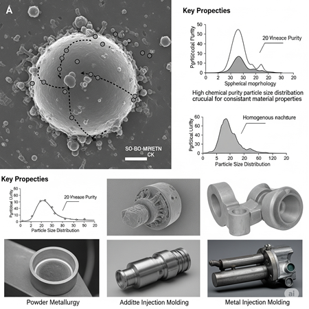 Gaz Atomizasyonu ile Üretilen Metal Tozlarının Özellikleri