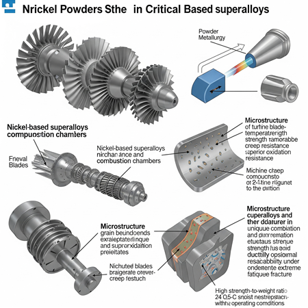 Süper Alaşımlar: Havacılıkta Nikel Tozlarının Rolü