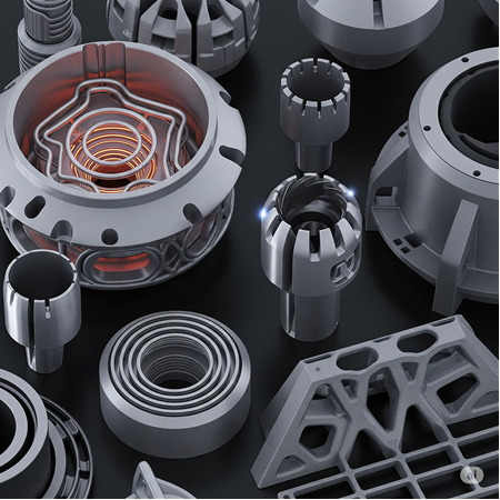 Endüstriyel Fırınlar için Nikel Tozu ile 3D Yazıcı Parça Üretimi