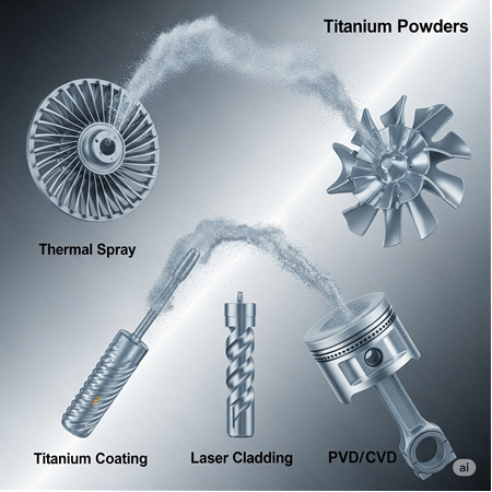 Titanyum Tozlarının Yüzey Kaplama Uygulamalarında Kullanımı