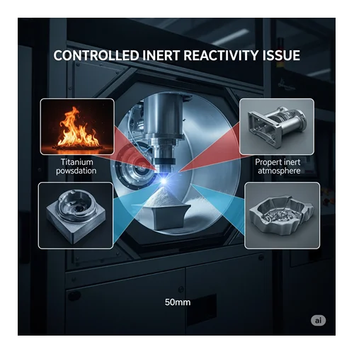 Additive Manufacturing'de Titanyum Tozlarının Reaktivite Sorunu