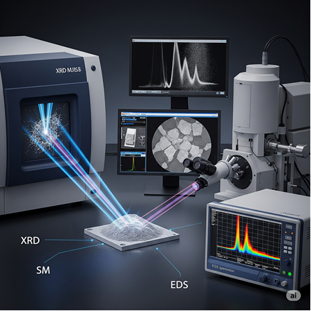 Akademik ve Bilimsel Yaklaşım Başlıkları XRD, SEM ve EDS Analizleri ile 3D Yazıcı Tozlarının İncelen