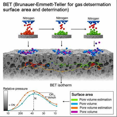 Yüzey Alanı ve Porozite Ölçümünde BET Tekniği