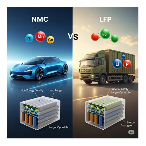 NMC vs. LFP: Temel Karşılaştırmalar