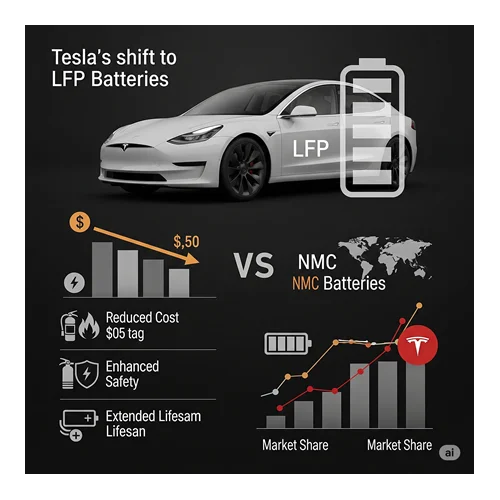 Tesla'nın LFP Tercihi Ne Anlama Geliyor?