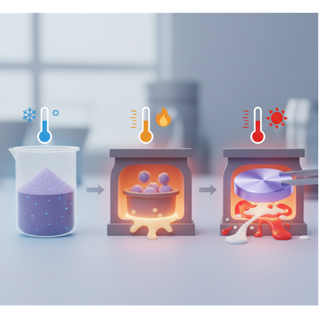 Neodim Tozunun Sinterleme Sıcaklığına Etkisi