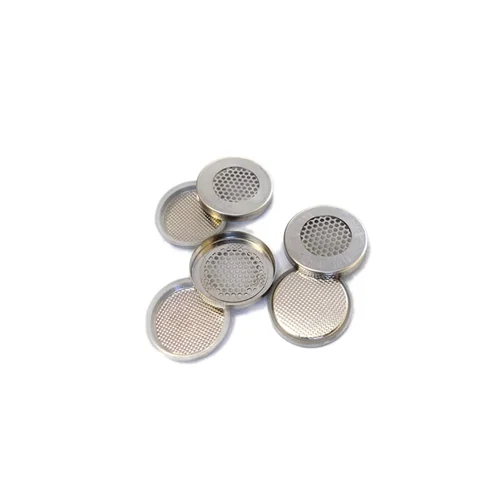 Meshed Lithium Air CR2032 Coin Cell Case with 304SS