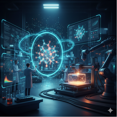Yapay Zeka, Malzeme Simülasyonu ve Üretim