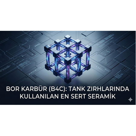 Bor Karbür (B4C): Tank Zırhlarında Kullanılan En Sert Seramik
