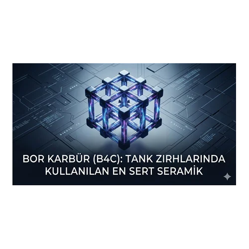 Bor Karbür (B4C): Tank Zırhlarında Kullanılan En Sert Seramik