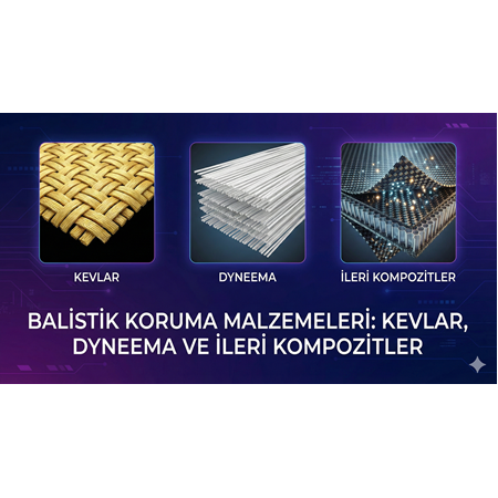Balistik Koruma Malzemeleri: Kevlar, Dyneema ve İleri Kompozitler