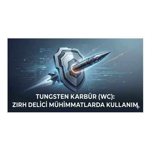 Tungsten Karbür (WC): Zırh Delici Mühimmatlarda Kullanım