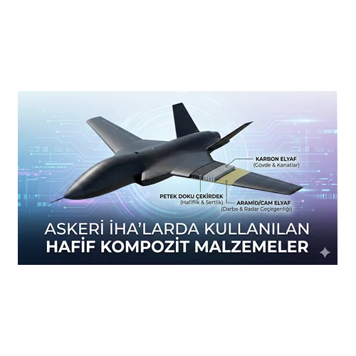 Askeri İHA'larda Kullanılan Hafif Kompozit Malzemeler