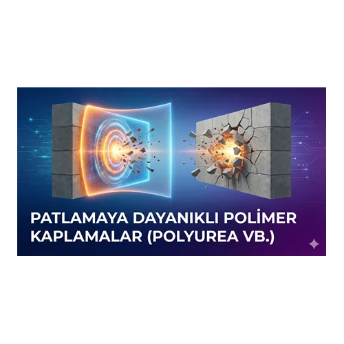 Patlamaya Dayanıklı Polimer Kaplamalar (Polyurea vb.)