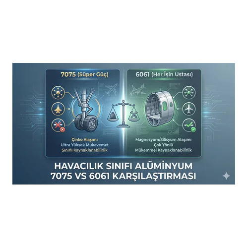Havacılık Sınıfı Alüminyum 7075 vs 6061 Karşılaştırması