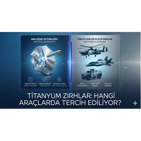 Titanyum Zırhlar: Hangi Araçlarda Tercih Ediliyor?