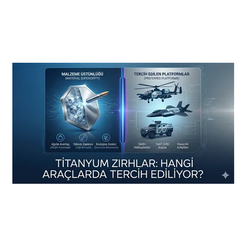 Titanyum Zırhlar: Hangi Araçlarda Tercih Ediliyor?