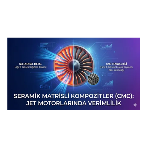 Seramik Matrisli Kompozitler (CMC): Jet Motorlarında Verimlilik