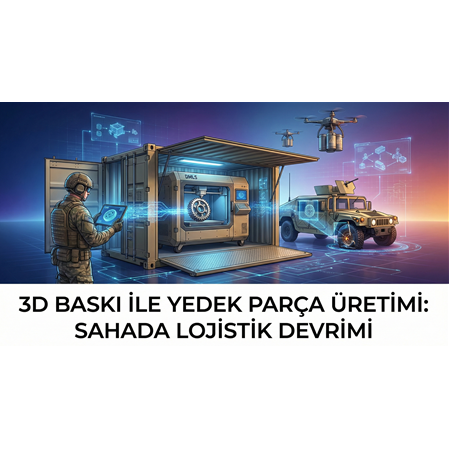3D Baskı ile Yedek Parça Üretimi: Sahada Lojistik Devrimi