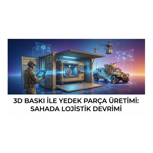 3D Baskı ile Yedek Parça Üretimi: Sahada Lojistik Devrimi