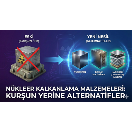 Nükleer Kalkanlama Malzemeleri: Kurşun Yerine Alternatifler