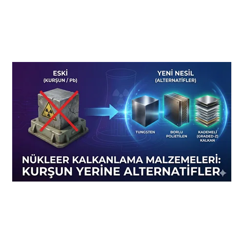 Nükleer Kalkanlama Malzemeleri: Kurşun Yerine Alternatifler
