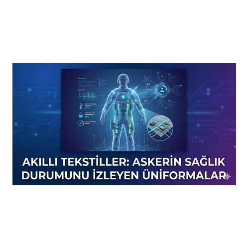 Akıllı Tekstiller: Askerin Sağlık Durumunu İzleyen Üniformalar