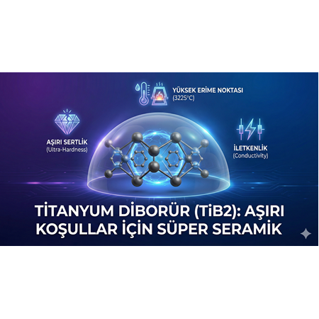 Titanyum Diborür (TiB2): Aşırı Koşullar İçin Süper Seramik