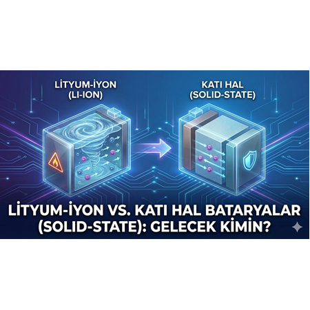 Lityum-İyon vs. Katı Hal Bataryalar (Solid-State): Gelecek Kimin?