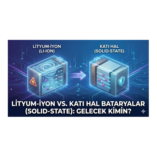 Lityum-İyon vs. Katı Hal Bataryalar (Solid-State): Gelecek Kimin?