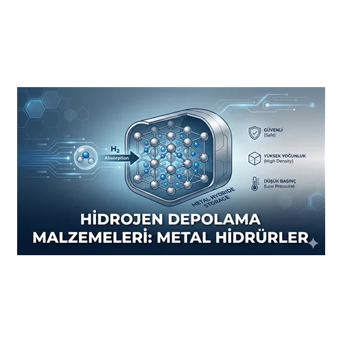 Hidrojen Depolama Malzemeleri: Metal Hidrürler