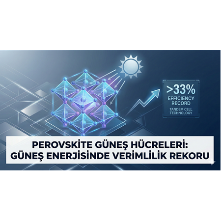 Perovskite Güneş Hücreleri: Güneş Enerjisinde Verimlilik Rekoru
