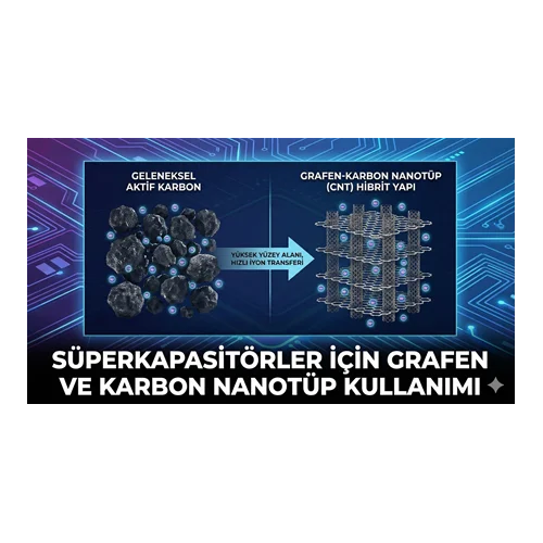 Süperkapasitörler İçin Grafen ve Karbon Nanotüp Kullanımı