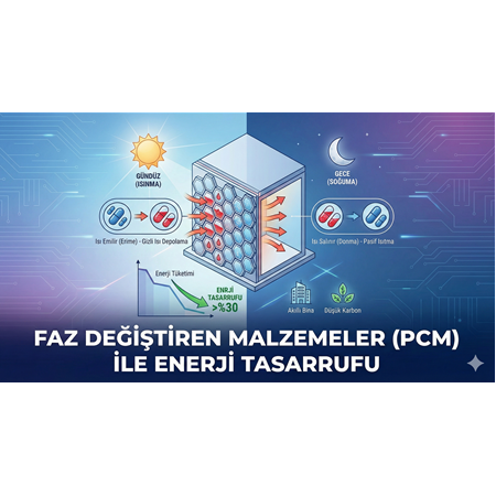 Faz Değiştiren Malzemeler (PCM) ile Enerji Tasarrufu