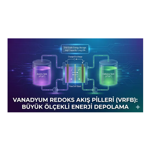 Vanadyum Redoks Akış Pilleri (VRFB): Büyük Ölçekli Enerji Depolama