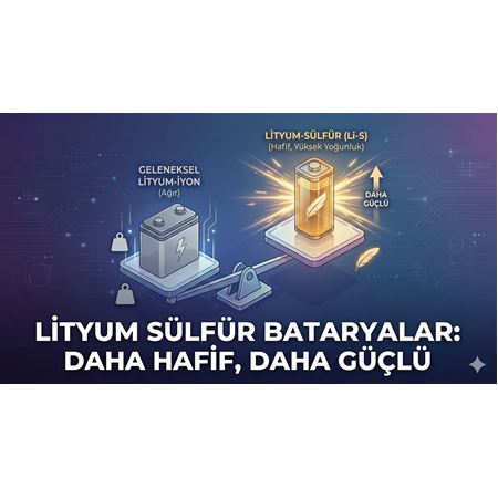 Lityum Sülfür Bataryalar: Daha Hafif, Daha Güçlü