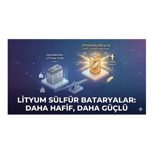 Lityum Sülfür Bataryalar: Daha Hafif, Daha Güçlü