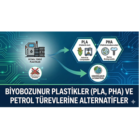 Biyobozunur Plastikler (PLA, PHA) ve Petrol Türevlerine Alternatifler