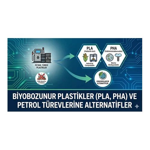 Biyobozunur Plastikler (PLA, PHA) ve Petrol Türevlerine Alternatifler