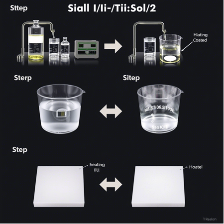 Lityum Titanyum Oksit (Li4Ti5O0²) Sol-Jel kaplama Nasıl Yapılır?