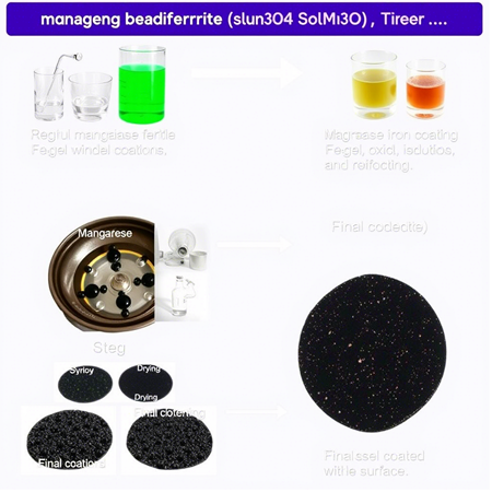Mangan Ferrit Siyah Oksit (Fe,Mn)³O4 Sol-Jel kaplama Nasıl Yapılır?