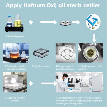 Hafniyum Oksit (HfO²) Sol-Jel kaplama Nasıl Yapılır?