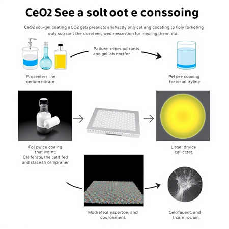 Seryum Oksit (CeO²) Sol-Jel kaplama Nasıl Yapılır?