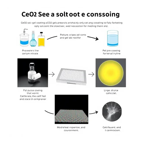 Seryum Oksit (CeO²) Sol-Jel kaplama Nasıl Yapılır?